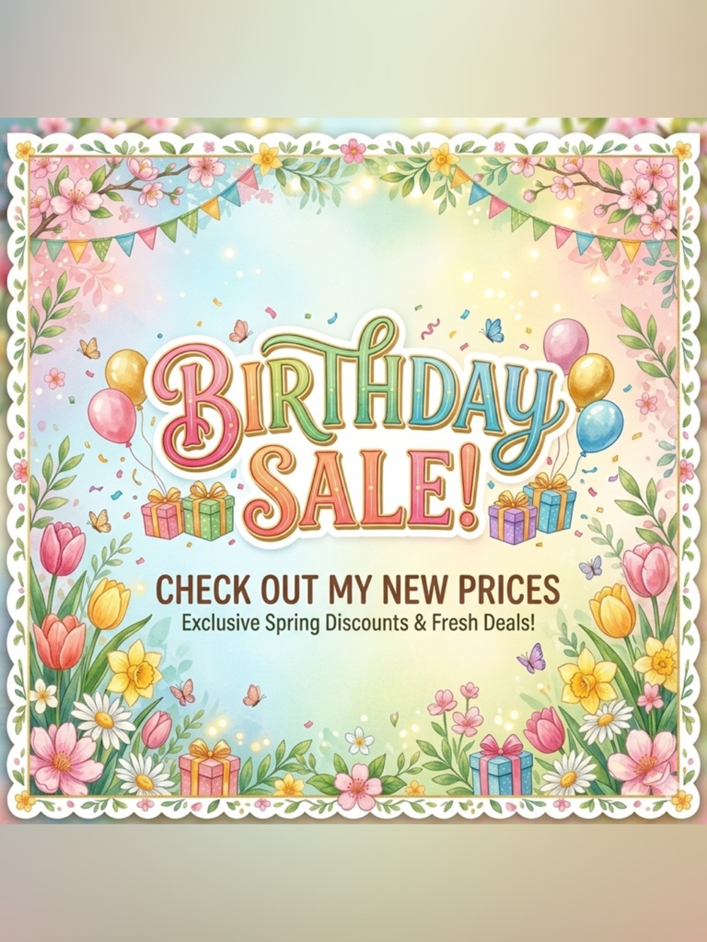 My Birthday Special Sale is now live! Check new prices!